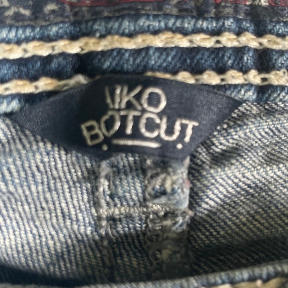 Silver Jeans Aiko Bootcut Womens Blue Contrast Stitch Denim Jeans W26 L31 - Picture 7 of 11